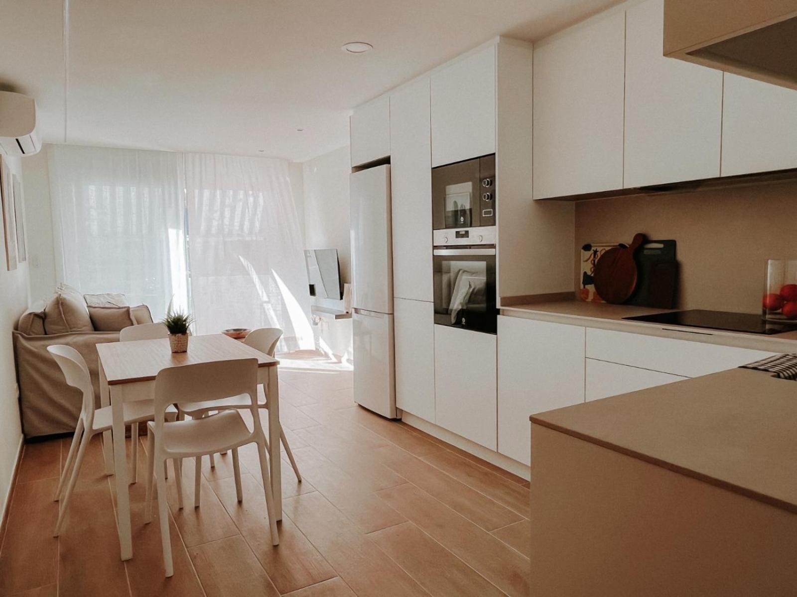 Femina Blue Apartment Cambrils Bagian luar foto